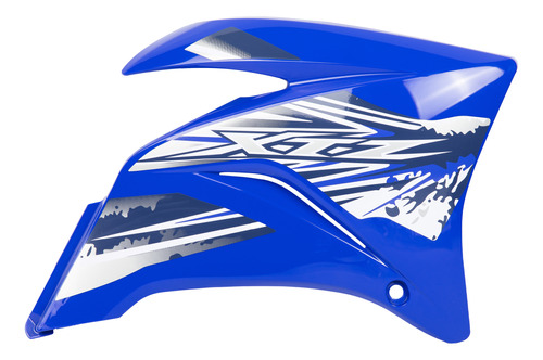 Cacha Lateral Tanque Yamaha Xtz 250 Azul Derecha Mtc