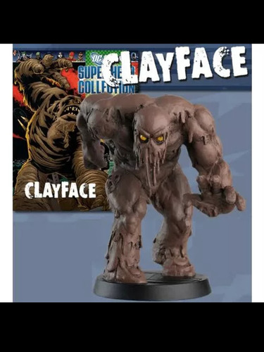 Dc Cómics Eaglemoss Europa Clayface Figura Super Rara (Usado)