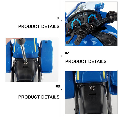 Mini Motor De Juguete Con Tracción Retráctil Para Motociclet