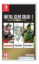 Comprar Metal Gear Solid Master Collection Vol 1 Nintendo Switch