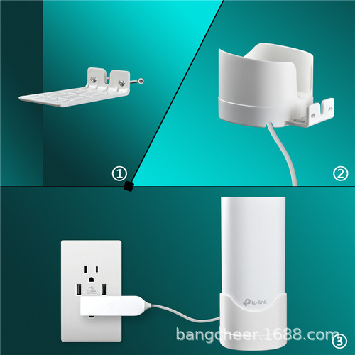 Soporte De Pared Para Organizador Tp-link Deco M4 E4 P9 S7