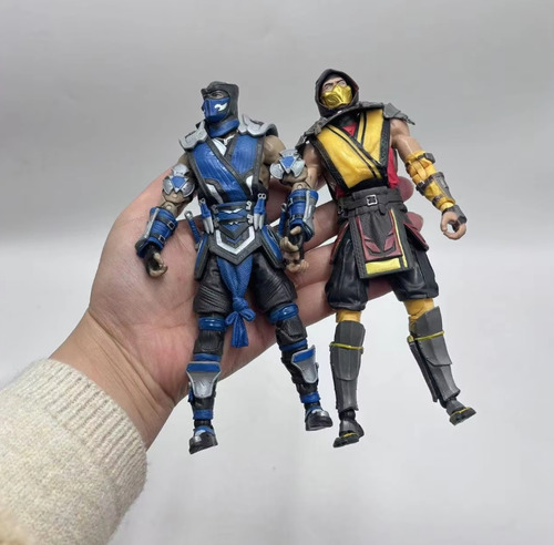 Figuras De Acción Originales Limitadas De Mortal Kombat Sub
