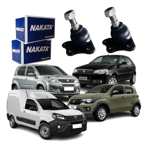 2 Pivo Suspensão Nakata Palio Siena Uno Vivace Strada Doblo