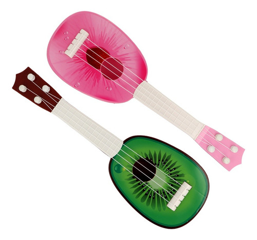 Ukelele Diseño Frutal Juguete Niños Infantil Musical 32cm