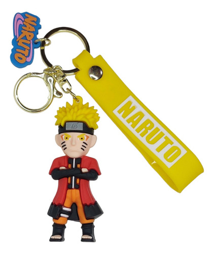 Llavero Cinta Strap Pvc - Naruto Shippuden : Naruto Sennin