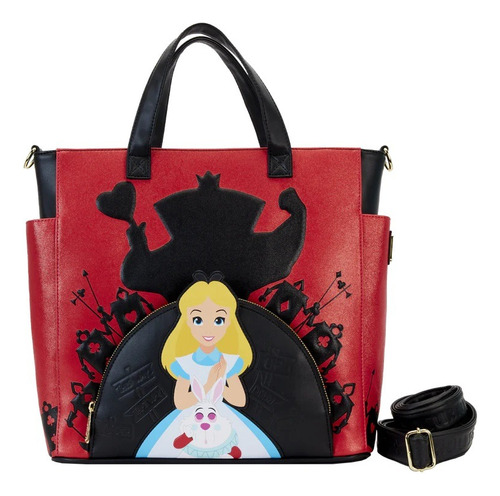 Loungefly X Disney: Alice In Wonderland (mochila Tipo Tote)