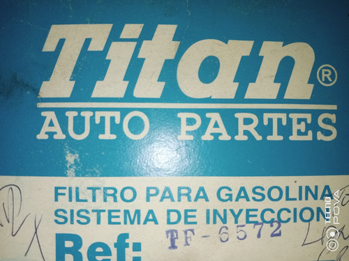 Filtro De Gasolina 6572/ Toyota Land Cruicer - Sistema-iny