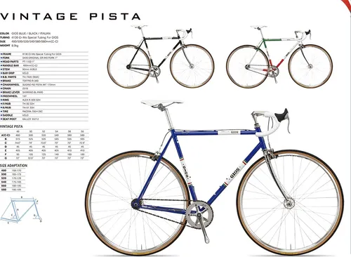 Bicicleta ruta vintage outlet