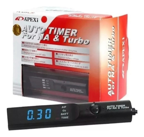 Turbo Timer Apexi Auto Camioneta Pantalla Digital 12v Tuning