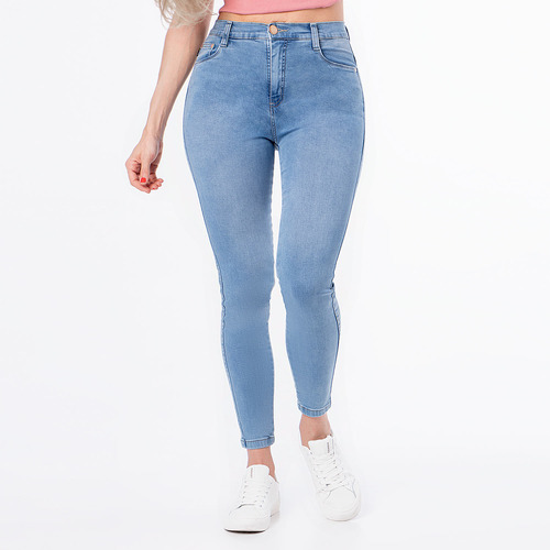 Pantalon Clasico Denim Stretch Mujer Denise