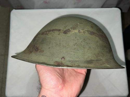 Casco Canadiense Segunda Guerra Modelo Turtle Mk3 1945