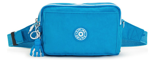 Bolsa Kipling Crossbody Original Nueva Color Eager Blue Diseño De La Tela Liso