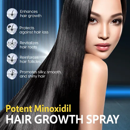 Spray Para El Crecimiento Del Cabello Iristar Minoxidil 5% P