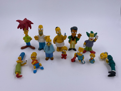 12 Figuras , The Simpson , Fox, Vingtage Colección 