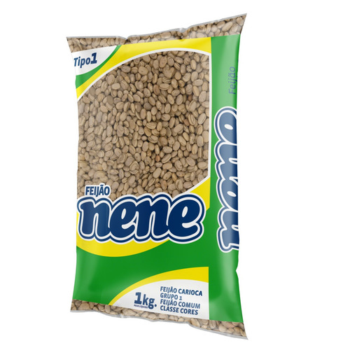 Imagem 2 de 4 de Feijão carioca cores Nene em pacote sem glúten 1 kg
