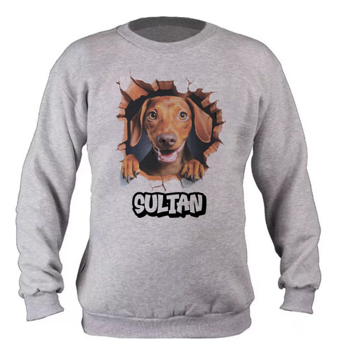 Buzos Perro Ovejero Adultos Estampado Diseño Original 6407