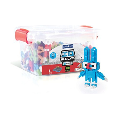 Guidecraft Io Blocks Minis Juego De 900 Piezas Juguete Educa