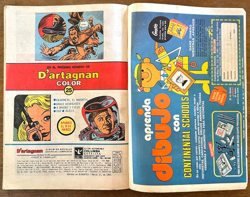 Revista Dartagnan Todo Color Nro; 27 Completa Leer (Usado)