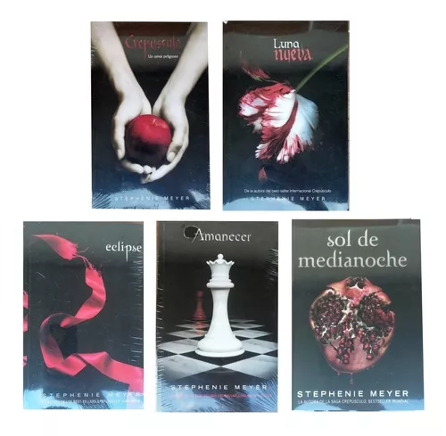 Saga Crepúsculo 5 Libros / Stephenie Meyer