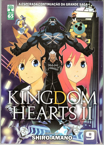 Mangá Disney Kingdom Hearts Ll: Operação Big Hero, De Shiro Amano. Série Kingdom Herts, Vol. 9. Editora Abril, Capa Mole Em Português