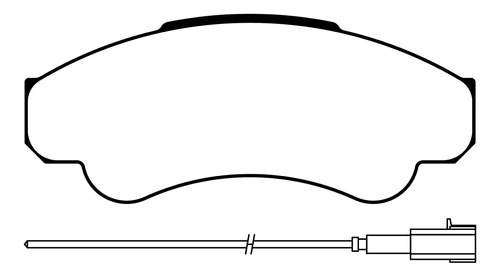 Pastilla De Freno Delantera Litton Peugeot Boxer Chasis