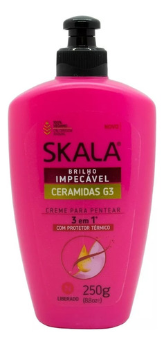 Crema De Peinar Ceramidas G3 Vegana Cabello Dañado Skala