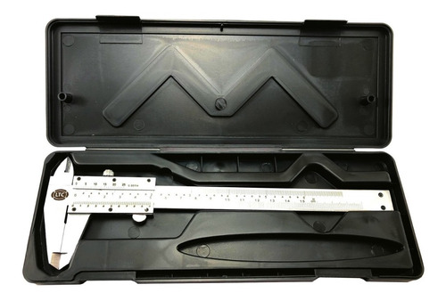 Imagen 3 de 9 de Calibre Metalico 0-150mm Caja Plastica