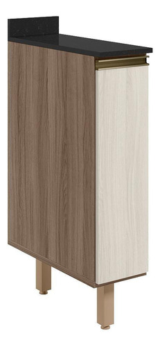 Balcao Com Tampo 1 Porta 20cm Mdf 16796 Carvalho Toq Nicioli