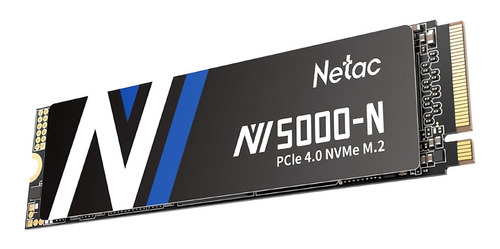 Disco Sólido M.2 500gb Netac Serie Nv5000-n Pcie Gen4x4 Color Negro
