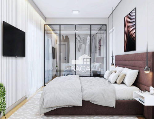 Imagem 11 de 30 de Apenas 85 Mil De Entrada!apartamento Com 2 Dormitórios, 2 Suítes, 2 Vagas À Venda, 88 M² Por R$ 563.481 - Canto Do Forte - Praia Grande/sp - Ap4485