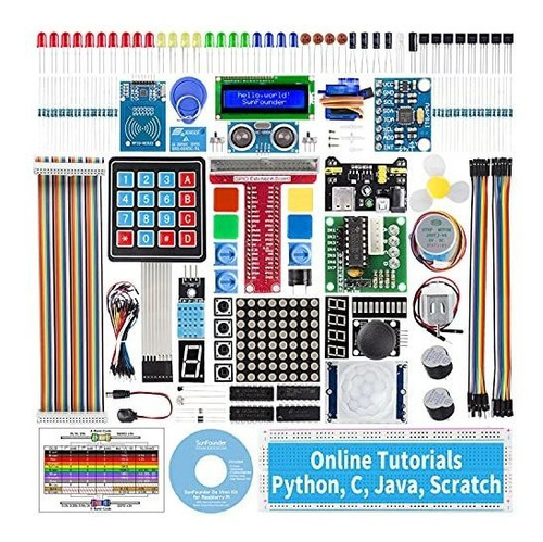 Sunfounder Raspberry Pi Starter Kit Para Page Tutorial Java