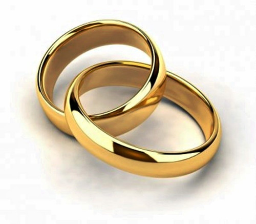 Imagen 2 de 5 de Alianzas Anillos Oro 18k S/costura Casamiento Compromiso 3gr
