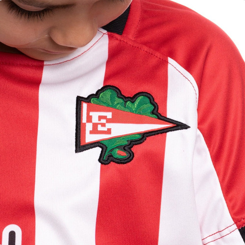 Imagen 5 de 6 de Camiseta Estudiantes De La Plata 2022 Ruge Infantil Titular