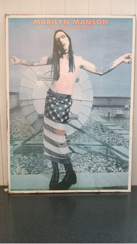 Cuadro De Marilyn Manson 53x75cm 