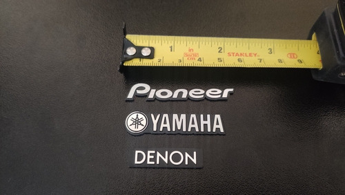 Logos Emblemas Marcas Audio Technics Yamaha Bose Denon Etc