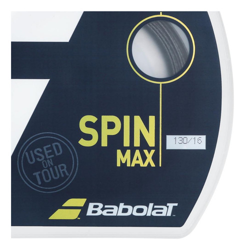 Corda Babolat Rpm Rough 16 L 1.30 mm Cinza - Set individual