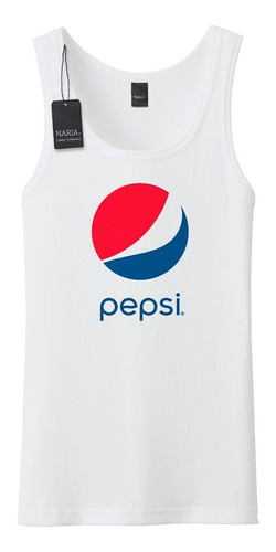 Musculosa Hombre Pepsi Dibujo Art Logo - Mape5