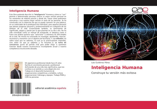 Libro: Inteligencia Humana: Construye Tu Versión Más Exitosa