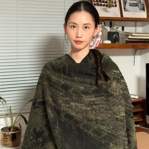 Chal De Viaje Tejido Para Otoño E Invierno, Estilo Versátil