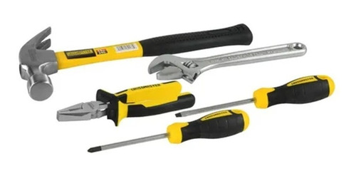 Imagen 3 de 10 de Set Destornilladores Martillo Pulsiana Pinza Crossmaster 5 P
