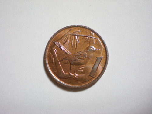 Moneda Islas Caimán 1 Cent 1990 Cayman Islands Excelente 