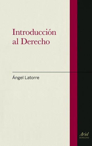 Libro Introducción Al Derecho - Latorre, Angel