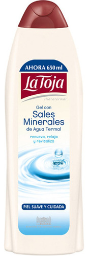 La Toja Gel De Ducha De Sal Mineral 22.0 Fl Oz Por La Toja