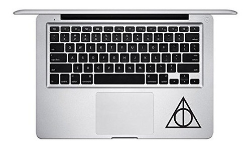 Sticker P/teclado Harry Potter Deathly Hallow  Mac Air