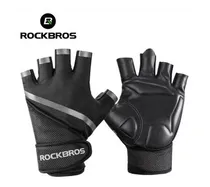 Comprar  Guantes Medio Dedo Rockbros De Ciclismo Fitness Deportes