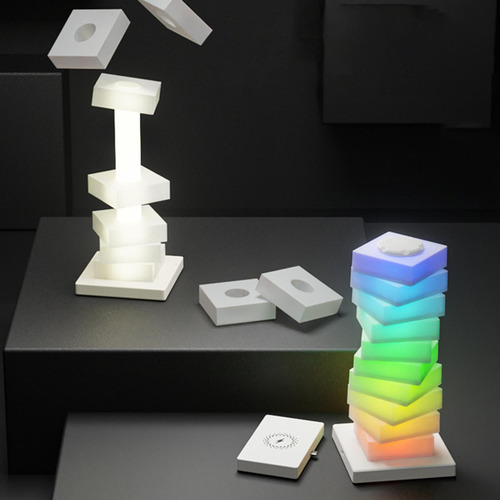Lámpara De Mesa Con Luz Nocturna Ambiental, Lámpara De