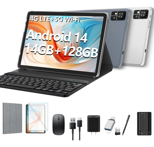 Tablet 10 Pulgadas Android 14 4g 128 Gb+14 Gb Ram Octa-core