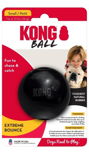 Pelota Para Perro Kong Ball Extreme Talla S 