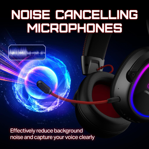 Auriculares Inalámbricos Para Juegos Oxs Storm G2 7.1 Surrou