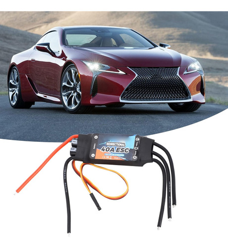 Motor Sin Escobillas Rc, 40a Esc Sin Escobillas 2 A 6s Contr